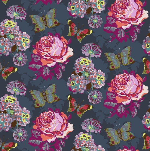 Baumwolle Patchwork - Anna Maria Horner - Love Always - Charcoal